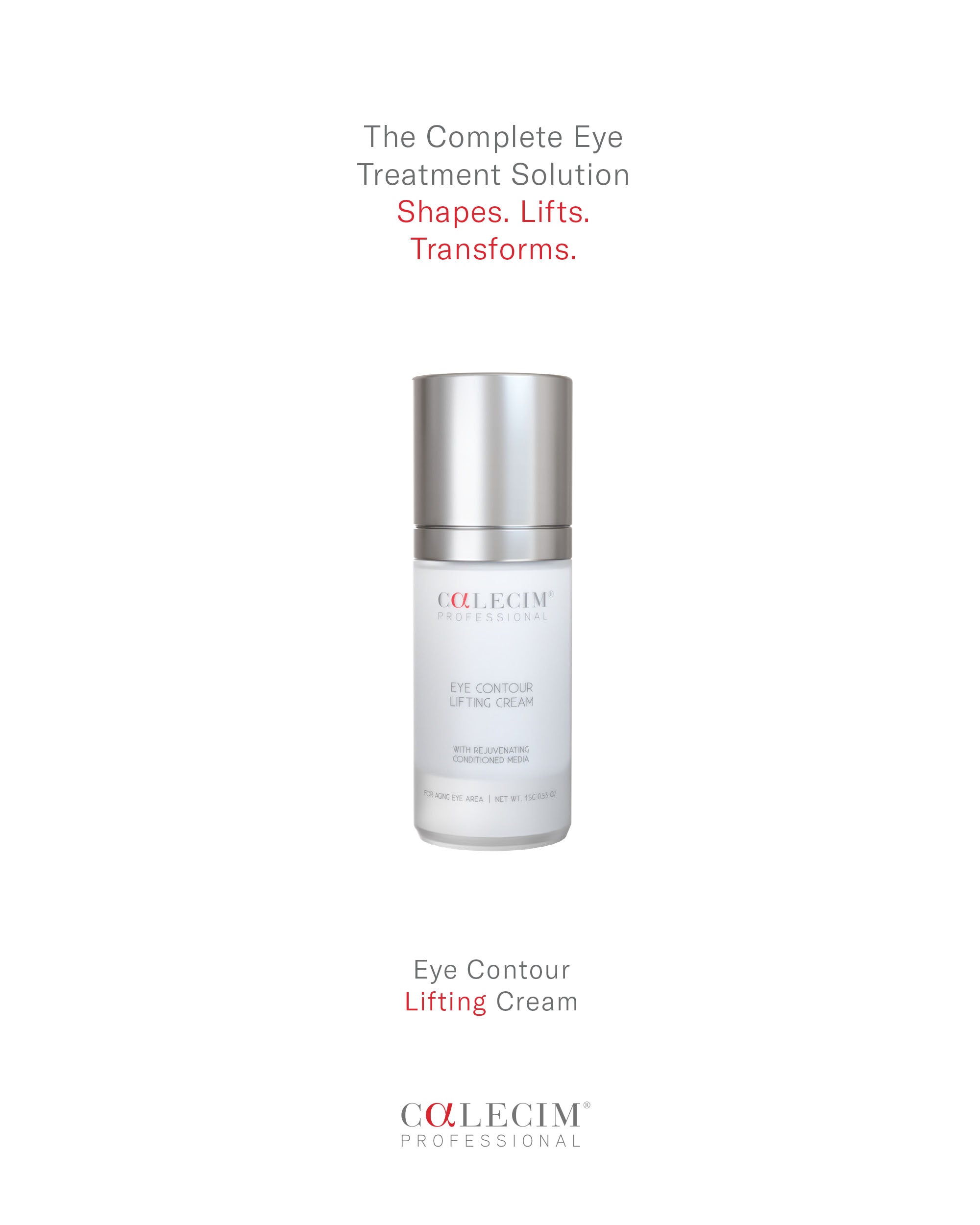 Eye Contour Lifting Cream Brochure